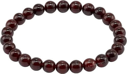 Vista 319 de Amazing Gemstone Crystal Bracelet for Women Men's Gifts - Protection Healing Crystal Bracelet - 8mm Gemstone Beaded Stretchable Bracelet Pulseras