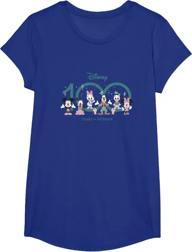 Vista 20 de Disney 100 Years of Wonder Mickey & Pals Muted Cute D100 Camiseta, Negro