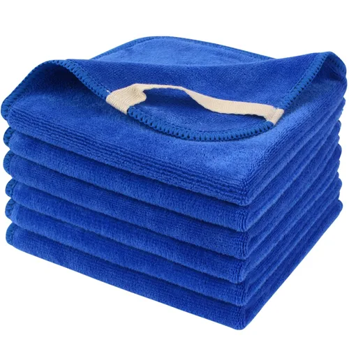Vista 11 de SINLAND Paños faciales de microfibra de secado rápido toallita de lavado de 8 x 8 pulgadas paño de lavado facial absorbente suave paños removedores