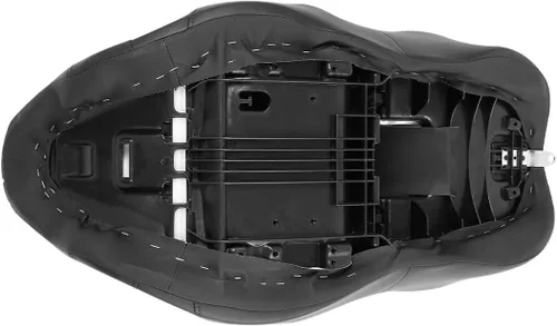 Vista 6 de Asiento de pasajero para Harley 2009-2023 Touring Road King Street Glide Road Glide Electra Glide Tri Glide Ultra Classic Negro/Negro
