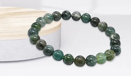 Vista 262 de Amazing Gemstone Crystal Bracelet for Women Men's Gifts - Protection Healing Crystal Bracelet - 8mm Gemstone Beaded Stretchable Bracelet Pulseras