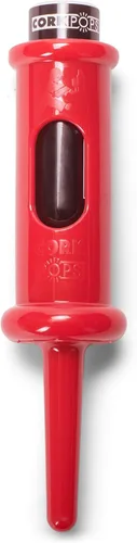 Vista 18 de Cork Pops Abridor de Botella de Vino Original Negro de 6.5 Pulgadas