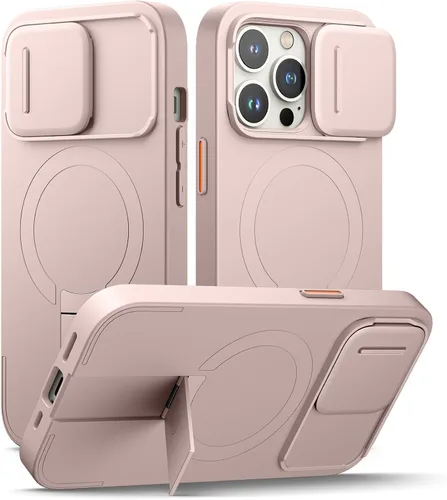 Vista 76 de SURITCH Funda para iPhone Air con cubierta de control de cámara, funda deslizante para cámara y soporte ajustable, compatible con MagSafe, a prueba
