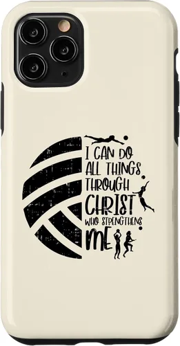 Vista 29 de I Can Do Things Through Christ Volleyball Christian Gift Case for iPhone 17