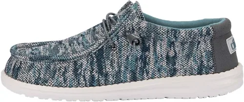 Vista 17 de Hey Dude Wally Eco Stretch Mocasines para hombre, cómodos y ligeros aleación
