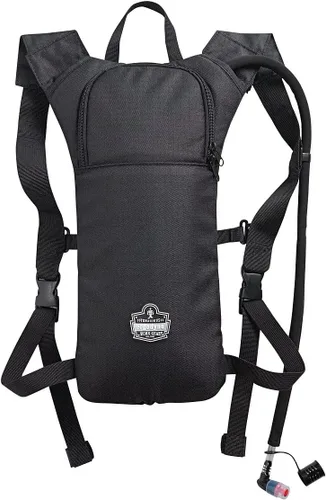 Vista 4 de Ergodyne Chill-Its 5155 Paquete de hidratación de perfil bajo, negro, 2 litros
