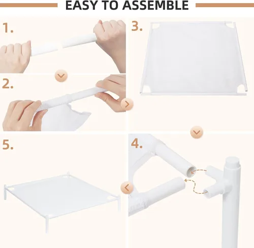 Vista 6 de STORAGE MANIAC Estante para Secar Suéteres, Estante de Secar Ropa de Malla, Estante de Secar Ropa de lavandería Apilable, Secador Plano