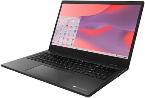 Vista 4 de Gateway Chromebook, 15.6" HD, Intel Pentium N6000, Quad Core, 4 GB de RAM, 128 GB de almacenamiento, cámara web de 1MP, Chrome OS, negro