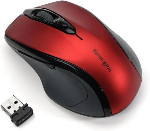 Vista 4 de Kensington Mouse inalámbrico Pro Fit de tamaño medio, gris grafito (K72423AM)