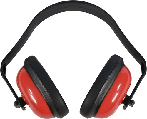 Vista 8 de Califone HS40 - Protector auditivo seguro para la audición, correa de polipropileno resistente, diadema ajustable, auriculares de plástico ABS