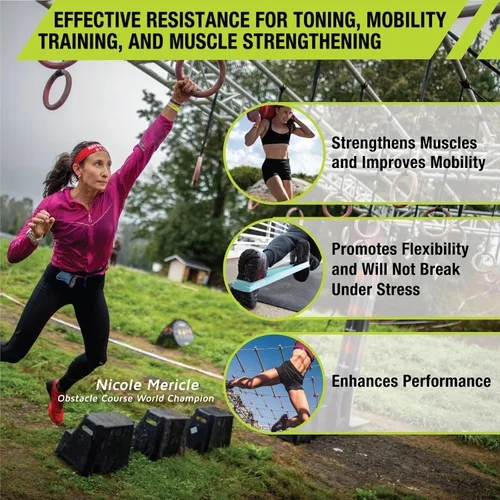 Vista 3 de Pro-Tec Athletics Bandas de resistencia, ligeras, medias, pesadas, entrenamiento de fuerza, bandas de resistencia, bandas de látex, tonificación