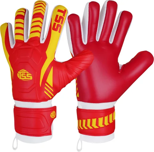 Vista 9 de Guantes de portero de fútbol para adultos y jóvenes, guantes de fútbol de alto rendimiento con protección Pro-Teck para la columna vertebral