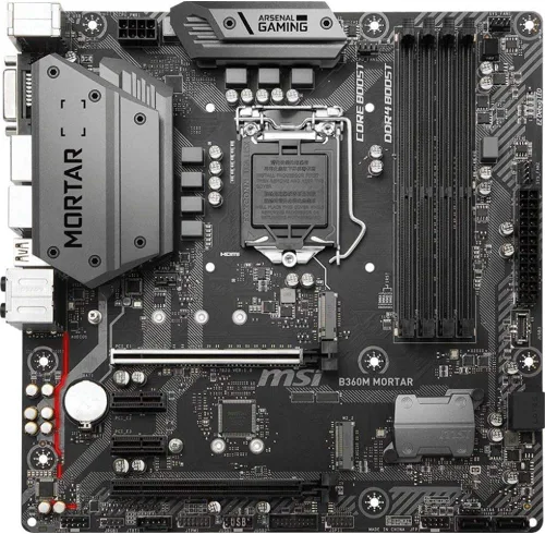 Vista 8 de MSI Serie Pro Intel Coffee Lake B360 LGA 1151 BTC ETH LTC Placa Base de Minería de Criptomonedas ATX (B360-F PRO)