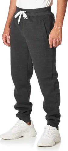 Vista 20 de Southpole, 1570 - Pantalones deportivos básicos tipo jogger de forro polar para hombre Negro