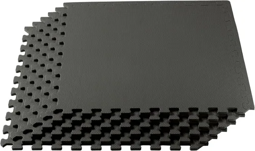 Vista 10 de We Sell Mats 3/8" Thick Multipurpose EVA Foam Exercise Floor Mat, Interlocking Tiles, Anti-Fatigue for Home or Gym
