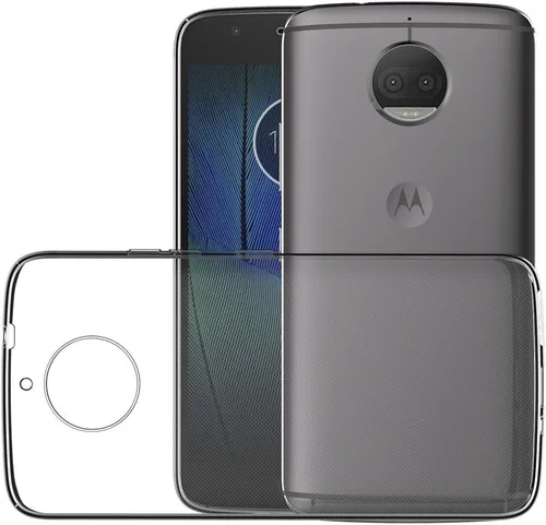 Vista 5 de MaiJin Funda para Motorola Moto G5s Plus (5.5 pulgadas) Soft TPU Gel Bumper Transparente Cubierta Trasera