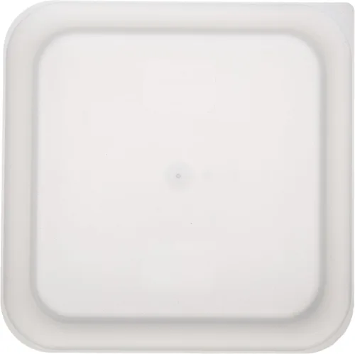 Vista 7 de Winco Contenedor cuadrado de almacenamiento, 22 cuartos de galón, blanco, mediano
