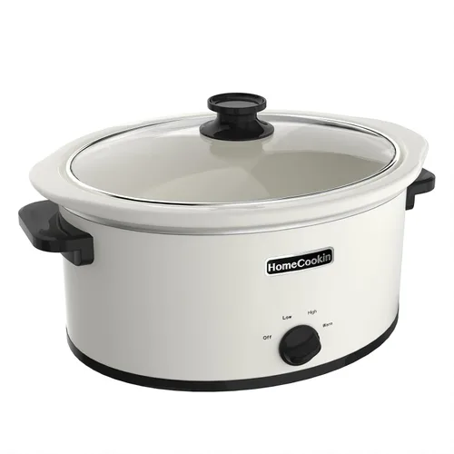 Vista 19 de HOMECOOKIN olla de cocción lenta programable de 6 cuartos de galón, electrodomésticos de cocina, pequeño electrodoméstico de cocina perfecto