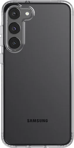 Vista 7 de Tech21 Evo Clear - Funda transparente para Samsung Galaxy S23, resistente a los arañazos, con protección contra caídas de 12 pies
