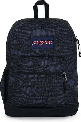 Vista 31 de JanSport Cross Town Plus - Mochila con compartimento principal grande, bolsillo lateral para botella de agua, funda acolchada para laptop de 15