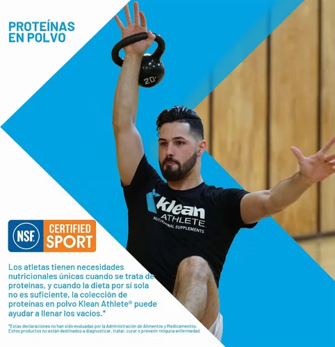 Vista 5 de Klean Athlete Klean Aislado, sabor a vainilla natural, 20 porciones