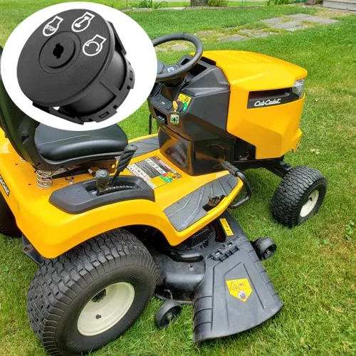 Vista 2 de 925-04228 Interruptor de encendido para Cub Cadet Troy Bilt Craftsman Interruptor de llave de encendido de 3 posiciones 725-04228 725-04019 RZT-42