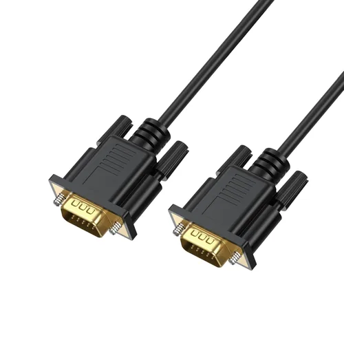 Vista 7 de Cables VGA de 3 pies, cable de monitor de computadora VGA macho a macho, 1080 p a 60 Hz, cable de video Full HD de 15 pines para computadora, PC
