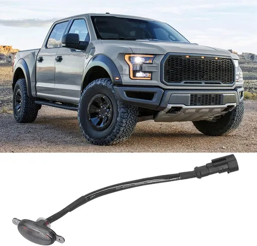 Vista 3 de Luces LED universales para parrilla delantera, iluminación ámbar para rejilla de auto, LED decorativo para automóvil, camioneta, SUV, todoterreno