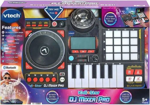 Vista 7 de VTech Kidi Star DJ Mixer Pro, Black