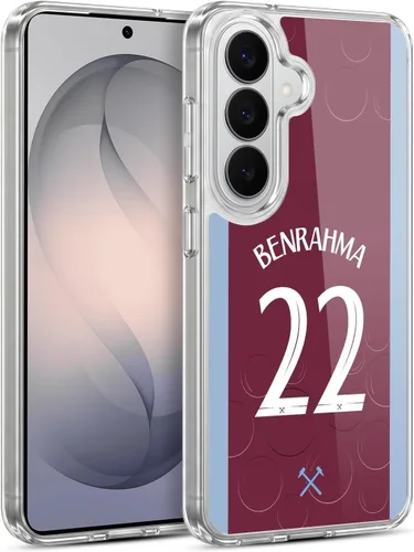 Vista 35 de Head Case Designs Officially Licensed West Ham United FC James Ward-Prowse 2023/24 Players Home Kit Gel Case [Military Grade Protection] Compatible