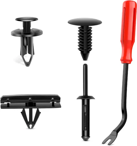 Vista 16 de Nilight 1001 clips universales para automóvil, mezclados, parachoques de automóvil, protector de panel de puerta, cubierta de motor, retenedor