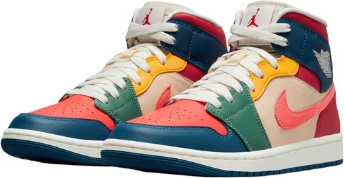 Vista 3 de Jordan WMNS Air Jordan 1 MID SE DO6699 200 para mujer, Verde