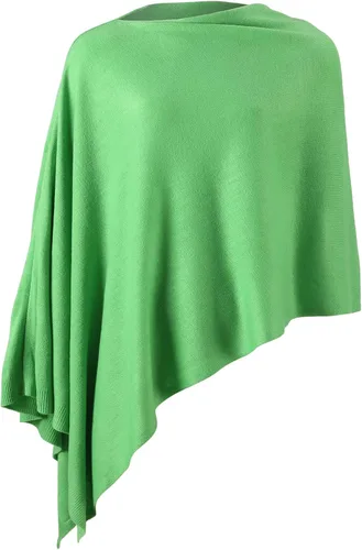 Vista 51 de Fomolom Ponchos para mujer, versátil, ligero, tejido sólido, chal envolvente, bufanda, accesorios para mujer