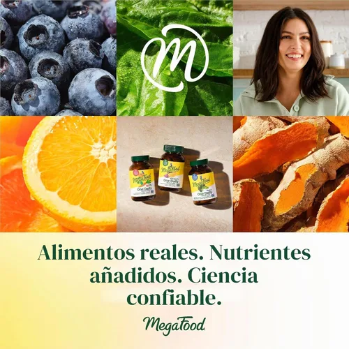 Vista 9 de Suplemente dietético MegaFood Turmeric Strength para todo el cuerpo, hfs-koi-zk-a8980, 60, 1