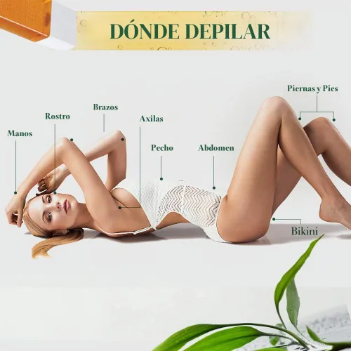 Vista 5 de Clean + Easy Cera original Roll On – Cartucho de recarga de cera suave grande para depilación suave en piernas, brazos y cuerpo, paquete de 3