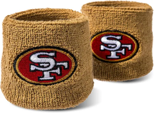 Vista 7 de Franklin Sports NFL Team Logo Wristbands - Pair of Youth Wristbands for Costumes and Uniforms