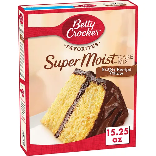 Vista 33 de Betty Crocker Delights Mezcla de pastel de vainilla francesa súper húmeda, 13.25 onzas