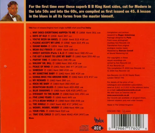 Vista 2 de Best of the Kent Singles 1958-71