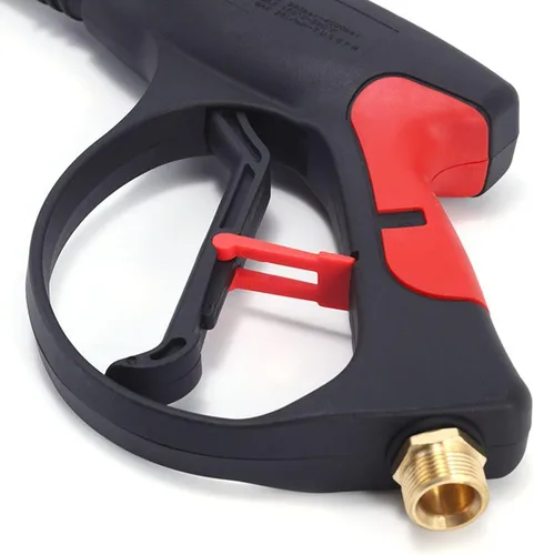 Vista 5 de Kit de pistola y manguera de lavado a presión de 26 pies, 4000 PSI, kit de pistola de repuesto de alta potencia, varita de chorro, 5 puntas
