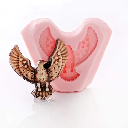 Vista 8 de Eagle - Molde de silicona para alimentos, fondant, chocolate, caramelo, resina, polímero de arcilla