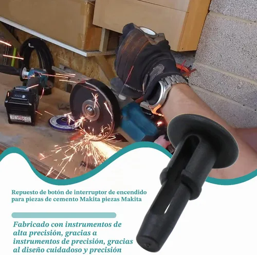 Vista 3 de Botón de interruptor 411478-6 para sierra ingletadora MAKITA 2 piezas