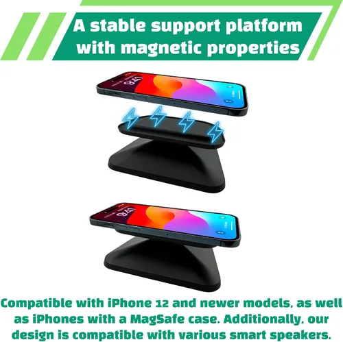 Vista 5 de Sintron Soporte ajustable magnético para Shᴏw 8 3ª generación, soporte para pantalla inteligente con rotación de 360 grados, función de giro e