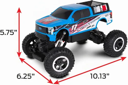 Vista 7 de NKOK Listo para funcionar Mean Machines R/C Rock Crawler Ford F-150 Lightning