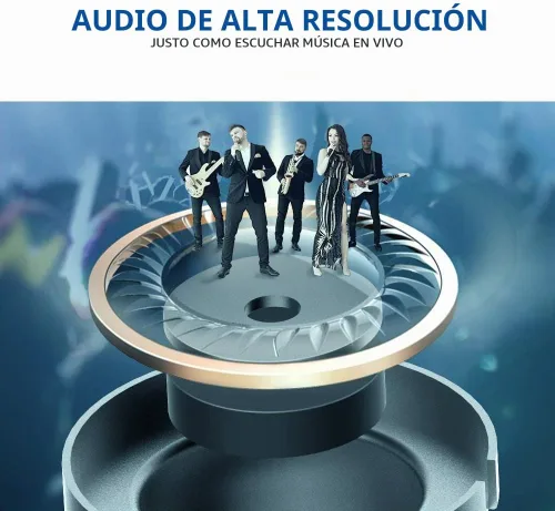 Vista 3 de 1MORE Triple Driver - Audífonos intraurales Hi-Res con alta resolución, sonido con graves potentes, micrófono MEMS, control remoto en línea, alta