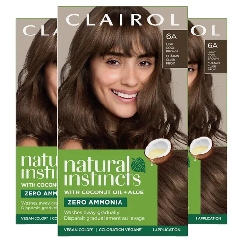 Vista 44 de Clairol Natural Instincts - Tinte semipermanente para el cabello, color negro 2, paquete de 1 unidad