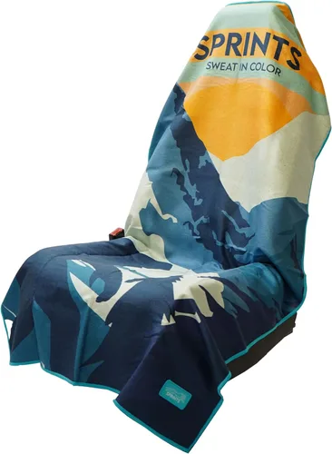 Vista 7 de Sprints Toalla atlética para correr, tamaño completo, funda de asiento de automóvil, microfibra de rendimiento (bandera estadounidense)