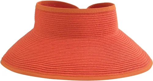 Vista 9 de San Diego Hat Co. Visera ultratrenzada para mujer con cinta y banda para el sudor Aqua Lime