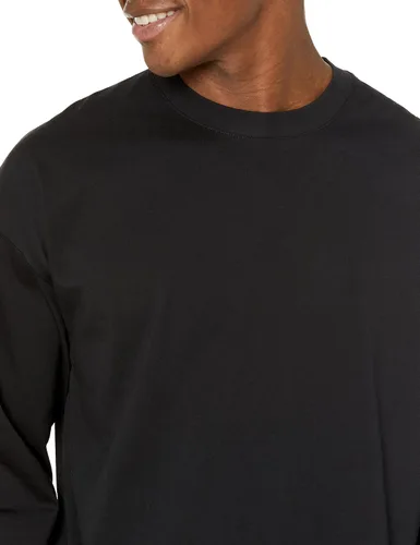 Vista 3 de Tienda Essentials Camiseta de manga larga para hombre de algodón orgánico de gran