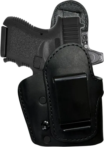 Vista 40 de Urban Carry LockLeather IWB RMR/RDS Holster - Right Handed Secure & Comfortable Leather/Polymer Hybrid Design for Optimal Comfort Compatible with