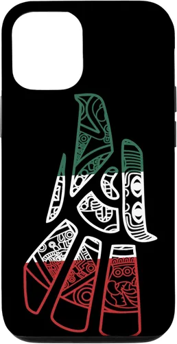 Vista 28 de Hecho En Mexico - Carcasa para iPhone 17 con calendario azteca
